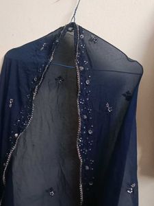 Elegant Navy Blue Kurta Set