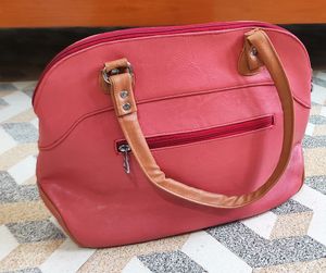 Orange Brand Handbag