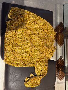 Yellow Floral Top
