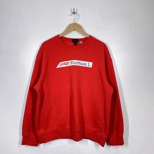 Formula 1 Red Crewneck Sweatshirt