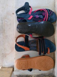2 pair of cute Sandals size 8