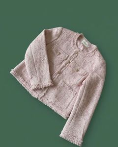 Pink Tweed Jacket