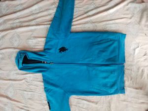 U.S. Polo Assn. Blue Zip-Up Hoodie