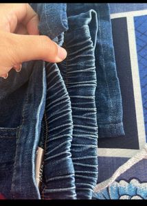 Dark Blue Denim Jeans