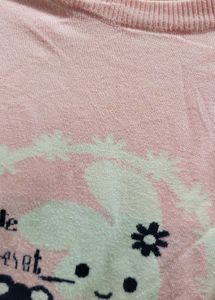 Cute Girls&#39; Knit Sweater