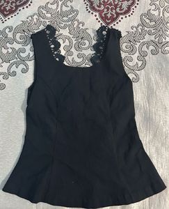 Lace Trim Tank Top