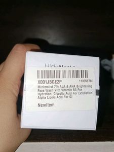 Minimalist Alpha Lipoic + Glycolic 07% Cleanser
