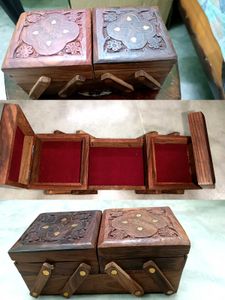 New Wooden Sliding Jwellery Box