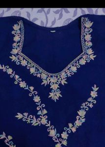 Kashmiri Kadhai Short Kurti