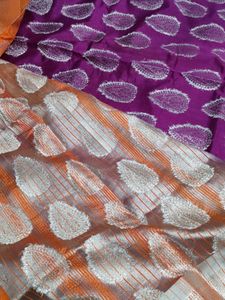 Chanderi Cotton/Silk Zaree Work Saree
