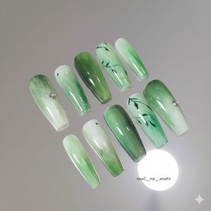 Press-On Nails bamboo baby