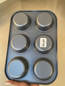 Muffin Tray With Paper Cups For Baking Jumbo Size