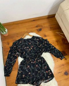 Floral Jumpsuit For Women 🍂🖤