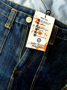 Denim Cargo Pants