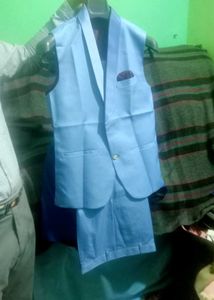Green Suit Vest &amp; Pants Set