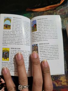 Tarot Card Deck With Velvet Pouch And Guidebook