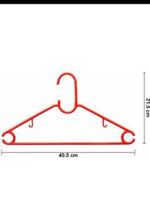 Happy to Hang Plastic Shirt Pack of 4Hangers
