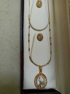 &#34;A.D Diamond Pendal Set &#34;