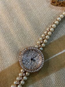 Women Pearl Watch