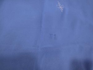 💙🫰🏻Pastel Blue Chikankari Silk Saree with