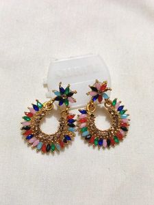 Colorful Statement Earrings