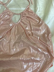 🩰✨Newme Pink Halter Top