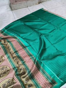 Floral Print Saree