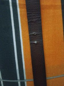 Textured Brownish Black Belt