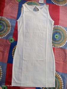 Chic White Bodycon Mini Dress