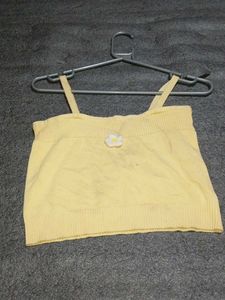 Cute Yellow Cardigan Set