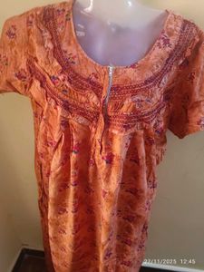 xxl Floral Print Nightgown