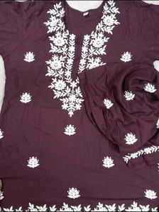chikankari Kurta Set