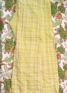 Green Checked Palazzo