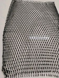 Sexy Transparent Stone Skirt