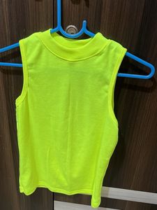 Neon Yellow Tank Top