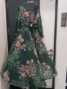 Floral Print Maxi Dress