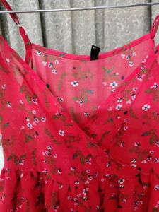Sheer Floral Top