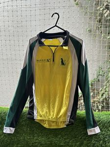 Green Yellow Full Sleeve Cycling Jersey