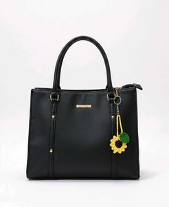 Sunflower Crochet Keychain