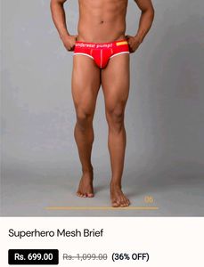 Red Superhero Brief