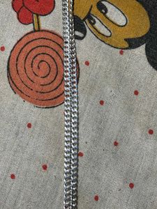 Silver Chain &amp; Locket 92.5 QualityVery Long Chaien