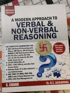 S Chand Reasoning Book For Competitive Exams
