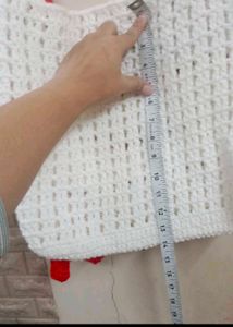 Crochet Handbag with Bows