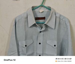 Branded Vintage Western Shirt - Light Blue