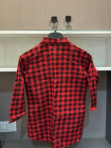 Red and Black Plaid Shirt