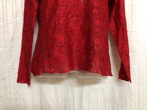 Red Full Sleeve Top