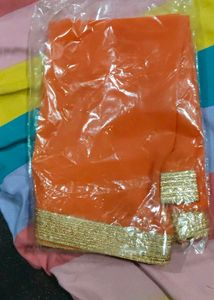Red &amp; Orange Dupatta