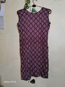 Maroon Pattern Kurti✨️🔥
