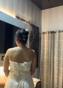 Elegant White Ethnic Gown❤️🎀🦋