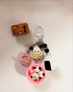 Pochacco Food Keychain
